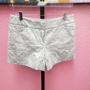 White House Black Market NWOT Embellished Shorts